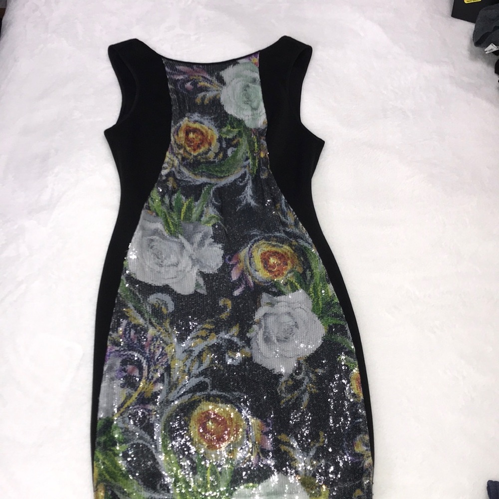 Floral mini dress